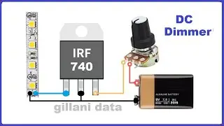 Dimmer With A MOSFET Circuit Diagram