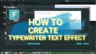 How to Create Typewriter Text Effect - Wondershare Filmora Video Editing Tutorial