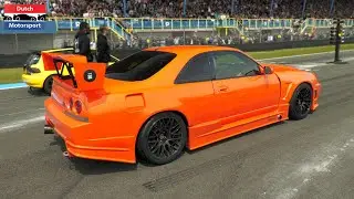 Japanese Cars Drag Race! - RB28 Skyline, 1000HP Civic AWD, Impreza H6 Turbo, Integra Type R,...