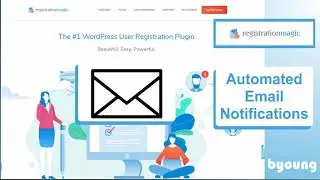 Automated email notifications for user registrations in WordPress using RegistrationMagic