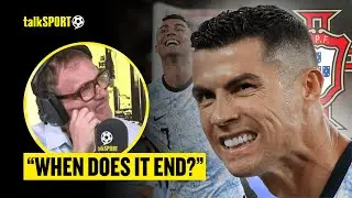 'WHEN DOES IT END?' 🤔 Tony Cascarino QUESTIONS How Much Longer Ronaldo Will Play Football!👀