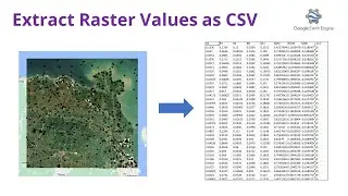 Extract and Download Raster Values as CSV in Earth Engine
