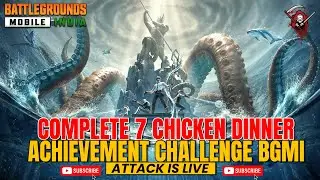 7 CHICKEN DINNER ACHIEVEMENT🔥 COMPLETE  3.3 BGMI NEW UPDAT🔥 #bgmi #bgmiindia #7chickendinner #Tyrant