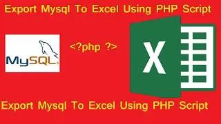 export mysql database to excel in php |  export data to excel in php |  #php  | #phptutorials