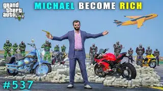 Michael Become Rich In Los Santos | Gta V Gameplay