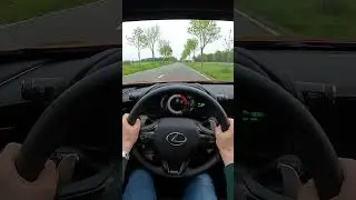 Lexus LC 2023 acceleration 0-100 | 500h | Sport Plus mode | 3.5L V6 359 hp RWD