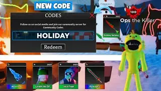 New Christmas update & New Code in Survive the killer | [ROBLOX]