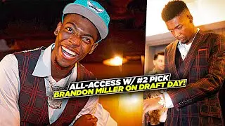 Inside No. 2 Pick Brandon Millers Journey Through Draft Day in New York City