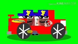 Piul Concuciendo un Carro Friendship en GREEN SCREEN