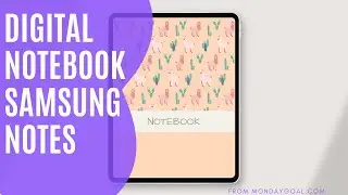 How to use digital notebook in Samsung notes app (copy & paste pages, add stickers for galaxy tab)