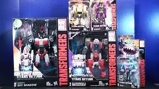 TRANSFORMERS TITANS RETURN VIDEO HAUL FROM WALMART VIDEO UPDATE