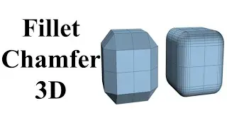 How to Use Fillet & Chamfer Command in Autocad | AutoCAD - How to use Fillet (4 methods) and Chamfer