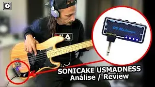 PreAmp Portátil de Guitar/Bass - US Madness SONICAKE (Análise)