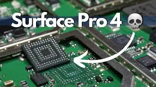 How to repair a Surface Pro 4 that is dead following a battery replacement