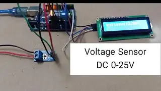 Voltage Sensor with Arduino Uno