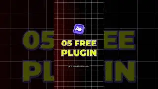 Top 5 Free Plugins for After Effects in 2025. #aftereffects #plugins #motiongraphics #tutorial