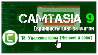 15 Сamtasia 9: Как удалить зеленый фон, хромакей (Remove a Color)