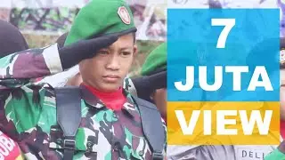 TNI CILIK BERAKSI - BARIS BERBARIS DALAM ACARA PENUTUPAN TMMD KE 102 SUBANG