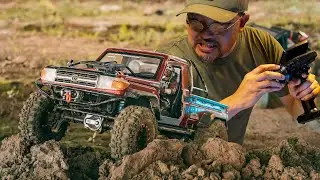 Rc Crawler Traxxas Trx4 vs  Axial Scx10 III | Rc Cars Off Road - Mud @e3s-rc