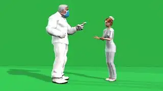 Talking Animation green screen animation video 