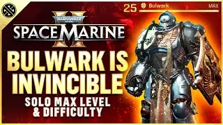 Space Marine 2 - Bulwark Class Is INVINCIBLE! | Solo Max Bulwark | Max Difficulty Gameplay