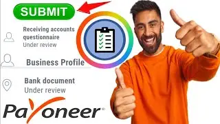 How to submitt business profile payoneer | payoneer website link how to put add | payoneer verify