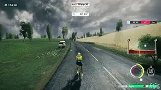 Tour de France 2024 - Cours to Belmont-de-la-Loire - Criterium du Dauphine Gameplay (UHD) [4K60FPS]