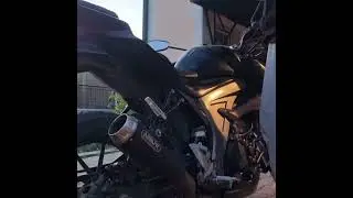 Suzuki GSX-S125 Arrow exhaust sound recording