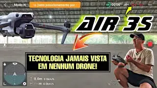 Air 3s - Impressionante RTH avançado sem GPS em local fechado!