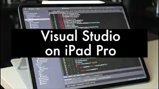 How to use Visual Studio on iPad pro with new Sidecar feature in iPad OS!