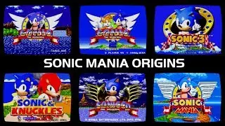 Sonic Mania Intro vs 16 bit Sonics