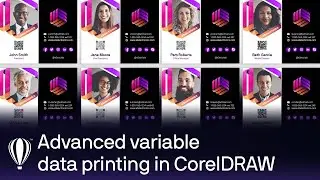 Advanced variable data printing in CorelDRAW