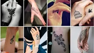 45+ Simple Hand Tattoos For Girls | Beautiful Hand Tattoos For Women | Small Hand Tattoos For Girls
