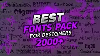 Fonts Pack Free Download | Best Fonts Pack For Android/Pc | Best Fonts Pack For Designers 2021