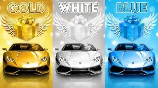 Choose Your Gift...! Gold, White or Blue ⭐️🤍💙 How Lucky Are You? 😱 QuizZone #chooseyourgift