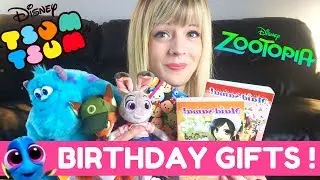 🎂What I got for my Birthday!-Disney Store Haul-Tsum Tsum and Plushies! 【Birthday Haul】