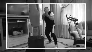 BOXING AT HOME! Работа на манекене !