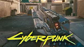 Cyberpunk 2077: Widowmaker Tech Rifle Testing (Plus Sniper test)