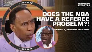 Stephen A. & Shannon Sharpe ANIMATED over Piston vs. Knicks WORST CALL of the season! | First Take