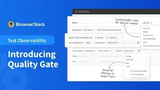 Quality Gate | BrowserStack Test Observability