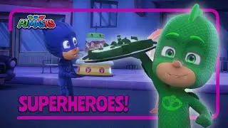 Gekko's Birthday Cake Rescue! 🎂 | PJ Masks Superheroes