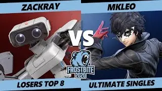 Frostbite 2020 Top 8 - Zackray (ROB) Vs MkLeo (Joker) SSBU Smash Ultimate Tournament