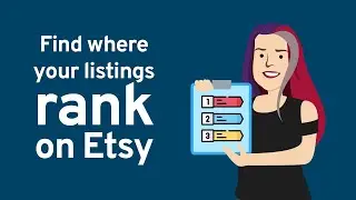 eRank for Etsy,  Free Etsy SEO tools, The Rank checker