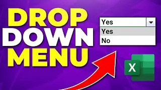 How to Make a Drop-Down List in Excel Drop Menu