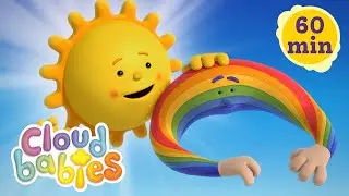 Father's Day Bedtime Stories With Rainbow & Sun 🌈☀️ | Cloudbabies Compilation | Cloudbabies Official