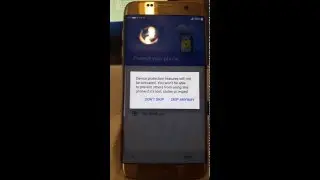 Galaxy S7 G930F / S7 Edge G935F FRP Google Samsung account removal