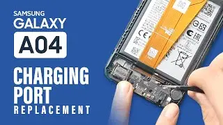 Samsung Galaxy A04 Charging Port Board Replacement | A04e | M04 | F04