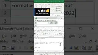 Date Format - Format vs NumberFormat in VBA