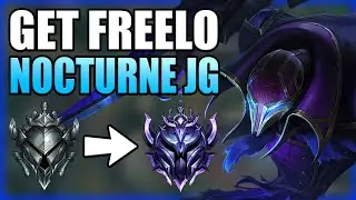 HOW TO CONSISTENTLY CARRY LOW ELO WITH NOCTURNE JUNGLE! Best Build/Runes S+ Beginners Guide!