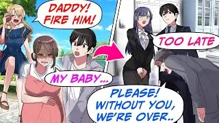 I Helped Pregnant on a Date with CEOs Daughter.I Got Fired But  Company Collapsed[RomCom Manga Dub]